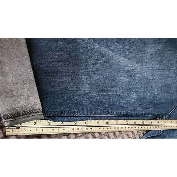 Lee Riders Size 6M Blue Mid Rise‎ Capri Straight Leg Denim Womens - Picture 10 of 16